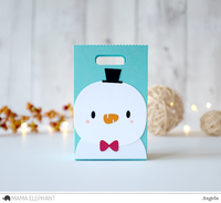 Favor Bag Accessory - Snow Deer - Creative Cuts